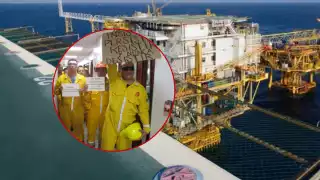 Nueva huelga de hambre en plataforma de Pemex en Campeche: Exigen comida digna en Abkatún-Delta           
