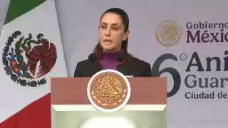 Presidenta Sheinbaum celebra el 6.º aniversario de la Guardia Nacional: “México necesita servidores públicos valientes”