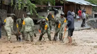 Mueren un menor en Querétaro y un policía en Veracruz por lluvias: confirma Claudia Sheinbaum