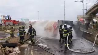 Nueve fallecidos y 55 en observación: así el último reporte por explosión de pipa en Iztapalapa 