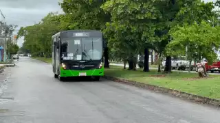 Implementan nuevo camión eléctrico en Chetumal