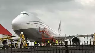 Estados Unidos acepta el Boeing 747 regalado por Qatar como nuevo Air Force One; crecen críticas por riesgos de espionaje