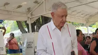 AMLO reaparece en Palenque: vota en la elección judicial, respalda a Sheinbaum y adelanta un nuevo libro sobre la grandeza cultural de México