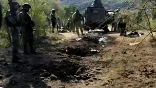 Muere sargento del Ejército tras explosión de mina terrestre en Tepalcatepec, Michoacán