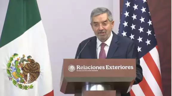 Juan Ramón de la Fuente, secretario de Relaciones Exteriores Juan Ramón de la Fuente, secretario de Relaciones Exteriores