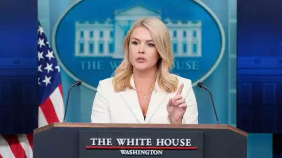 Karoline Leavitt, secretaria de prensa de la Casa Blanca