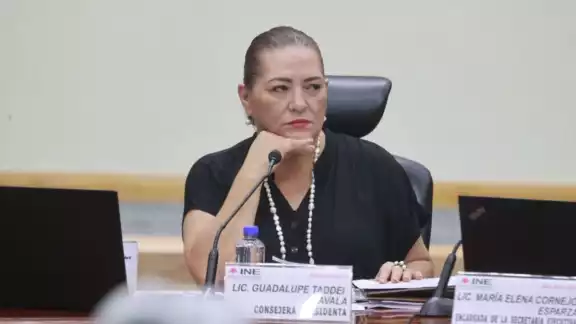 Guadalupe Taddei, consejera presidenta del INE