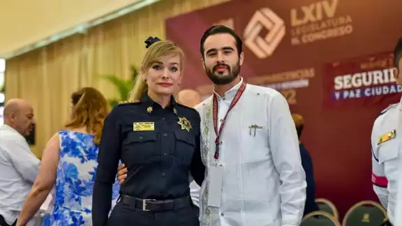 Arturo Bravo Muñoz, hijo de Marcela Muñoz Martínez, secretaria de Seguridad Ciudadana de Campeche