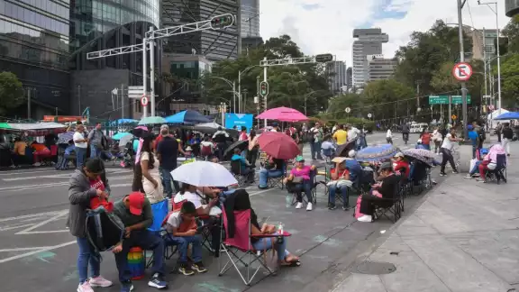 La protesta de la CNTE continúa siendo un desafío para el gobierno federal La protesta de la CNTE continúa siendo un desafío para el gobierno federal