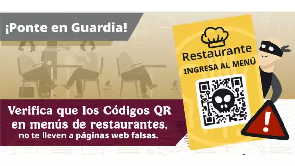 Se advierte que los delincuentes pueden alterar los códigos QR para dirigir a los usuarios a páginas falsas Se advierte que los delincuentes pueden alterar los códigos QR para dirigir a los usuarios a páginas falsas