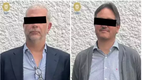 Los dos presuntos secuestradores, ambos de 54 años, fueron arrestados en el lugar Los dos presuntos secuestradores, ambos de 54 años, fueron arrestados en el lugar