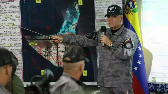 Vladimir Padrino López, ministro de Defensa de Venezuela