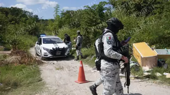 Hallan cadáver con signos de violencia en brecha de terracería Hallan cadáver con signos de violencia en brecha de terracería
