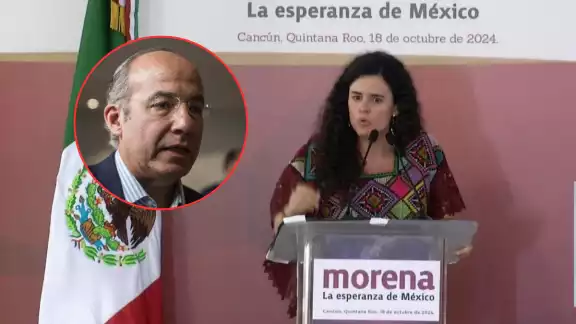 Luisa María Alcalde señaló la responsabilidad de Felipe Calderón en los vínculos entre el crimen organizado y Genaro García Luna.