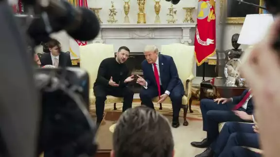 El incidente, que fue captado en vivo por las cámaras de televisión, provocó una crisis diplomática entre Estados Unidos y Ucrania