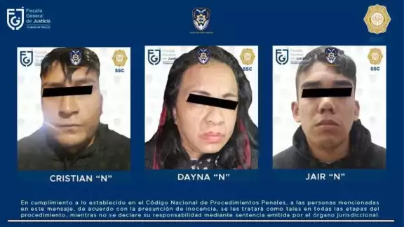 La FGJCDMX logró la detención de tres presuntos participanetes en el asesinato de la abogada Oralia Pérez Garduño