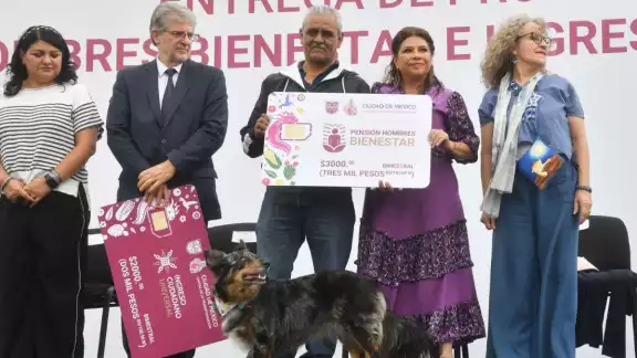 La jefa de Gobierno de la CDMX, Clara Brugada, señaló que el apoyo será de 2 mil pesos bimestrales