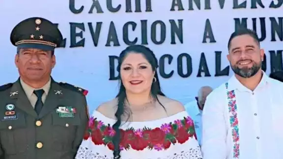 Anabel Ávila Castrejón, alcaldesa de Coalcomán, Michoacán (Centro) Anabel Ávila Castrejón, alcaldesa de Coalcomán, Michoacán (Centro)