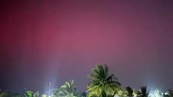 Auroras boreales en Yucatán