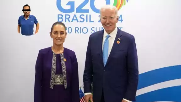 En la Cumbre del G-20 la presidenta de México, Claudia Sheinbaum, soistuvo un encuentro con su homólogo estadounidense, Joe Biden