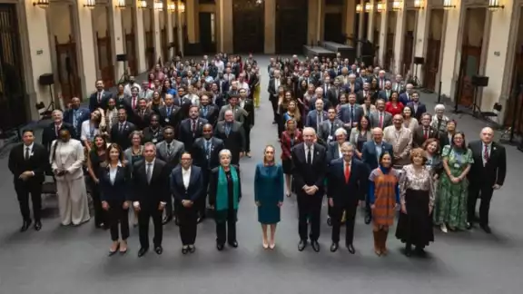 La Reunión Ministerial de América Latina y el Caribe para contribuir a la acción climática se llevó a cabo en Palacio Nacional