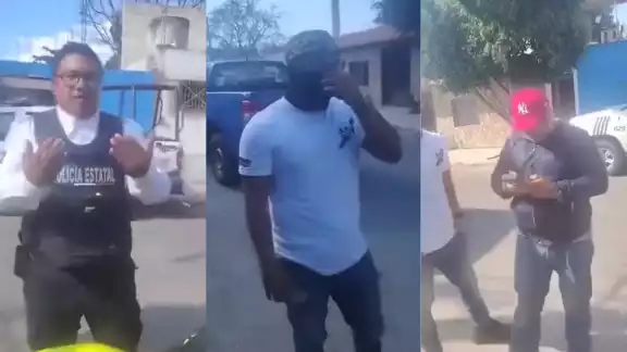 Denuncian presuntos abusos de autoridad por parte de civiles encapuchados sin identificación en Campeche. Denuncian presuntos abusos de autoridad por parte de civiles encapuchados sin identificación en Campeche.