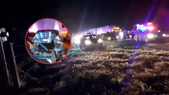 Un fuerte accidente ocurrió en el kilómetro 74+500 de la carretera federal Campeche-Mérida.