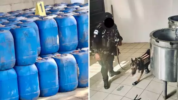 En el operativo, fue detenido un ciudadano mexicano identificado como Irán Sánchez León, de 45 años