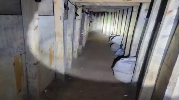 El túnel fue detectado durante un operativo binacional