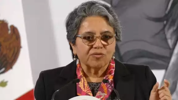 Raquel Buenrostro Sánchez, titular de la Secretaria de Anticorrupción y Buen Gobierno Raquel Buenrostro Sánchez, titular de la Secretaria de Anticorrupción y Buen Gobierno