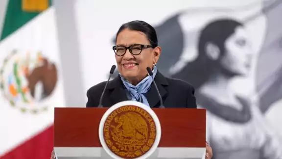 Rosa Icela Rodríguez Velázquez, secretaria de Gobernación