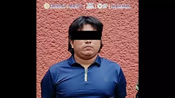 El detenido fue puesto a disposición del Ministerio Público federal, quien determinará su situación jurídica El detenido fue puesto a disposición del Ministerio Público federal, quien determinará su situación jurídica