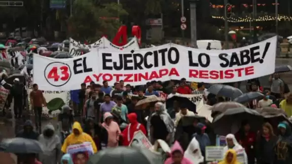 La detención de “El granito de oro” se da a poco más de un mes de que se cumplieran 11 años de la desaparición forzada de los estudiantes La detención de “El granito de oro” se da a poco más de un mes de que se cumplieran 11 años de la desaparición forzada de los estudiantes