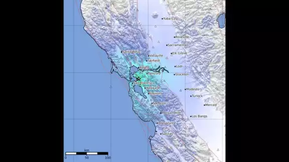 El Departamento de Manejo de Emergencias de San Francisco señaló que, no hay reportes de heridos ni daños