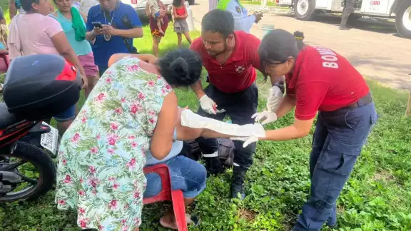 Vivienda en Calderitas sufre incendio