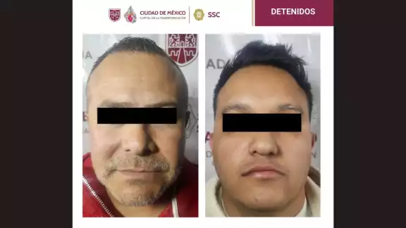 ‘El Tiger’ (derecha), fue detenido en 2018 junto a Roberto Moyado Esparza, alias ‘El Pistache’, líder en ese momento de La Unión Tepíto ‘El Tiger’ (derecha), fue detenido en 2018 junto a Roberto Moyado Esparza, alias ‘El Pistache’, líder en ese momento de La Unión Tepíto