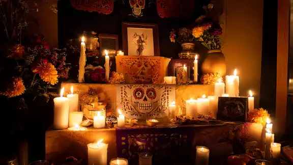 En Campeche, el Día de Muertos une las tradiciones mayas del Hanal Pixán con las costumbres católicas coloniales. En Campeche, el Día de Muertos une las tradiciones mayas del Hanal Pixán con las costumbres católicas coloniales.