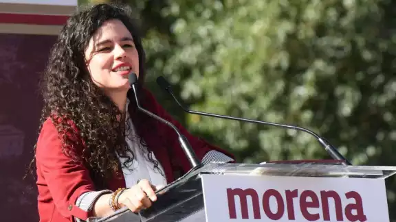 Luisa María Alcalde Luján, presidenta nacional de Morena Luisa María Alcalde Luján, presidenta nacional de Morena