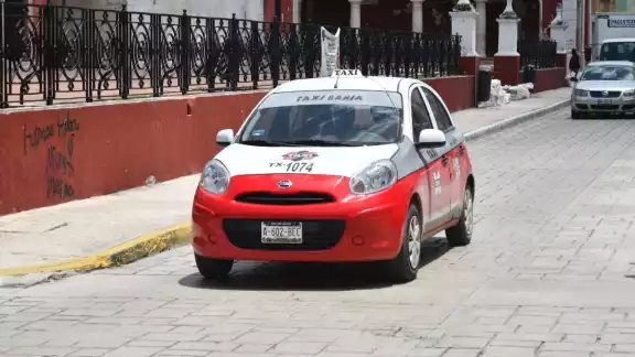 Taxis en la ciudad de Campeche