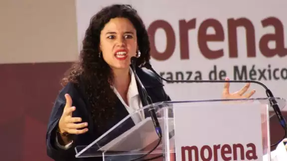 Luisa María Alcalde Luján, presidenta nacional de Morena Luisa María Alcalde Luján, presidenta nacional de Morena