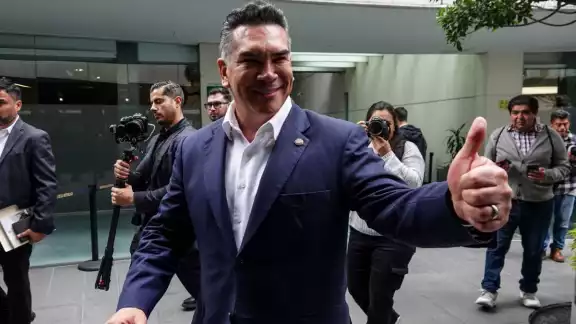 Alejandro Moreno Cárdenas, líder nacional del PRI Alejandro Moreno Cárdenas, líder nacional del PRI
