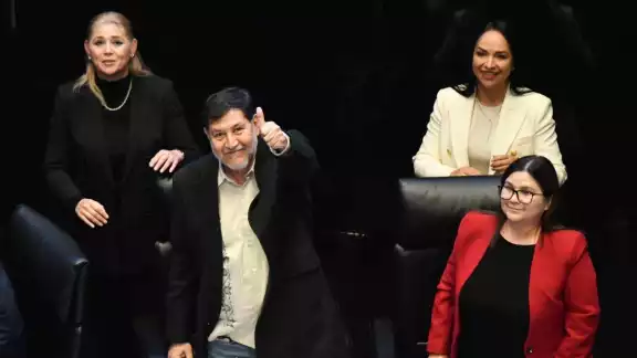 Gerardo Fernández Noroña, presidente del Senado, explicó que lse debe presentar un mínimo de nueve candidatas en la elecció Gerardo Fernández Noroña, presidente del Senado, explicó que lse debe presentar un mínimo de nueve candidatas en la elecció