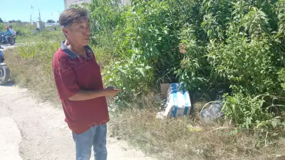 En los terrenos se han encontrado bolsas, cajas y hasta animales muertos, generando fétidos olores
