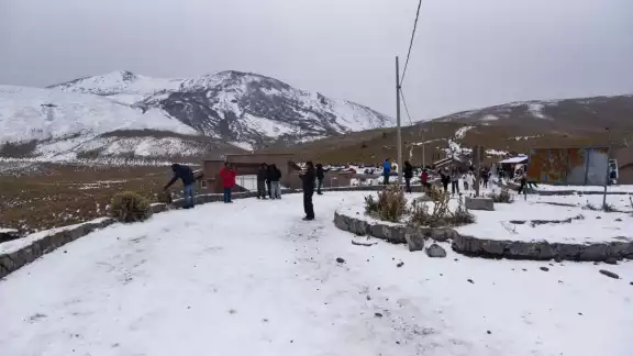 El acceso al volcán será exclusivamente a pie, desde el Parque de Los Venados hasta el cráter El acceso al volcán será exclusivamente a pie, desde el Parque de Los Venados hasta el cráter