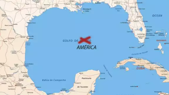Florida el primero en nombrar “Golfo de América” atendiendo el deseo del presidente Trump Florida el primero en nombrar “Golfo de América” atendiendo el deseo del presidente Trump
