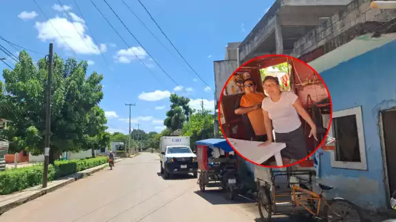 Vecinos de La Conquista y San Antonio, en Campeche, pasaron tres días sin electricidad.