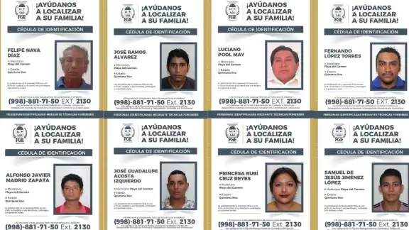 41 personas han sido localizadas sin vida en Playa del Carmen y sus familias aún no lo saben 41 personas han sido localizadas sin vida en Playa del Carmen y sus familias aún no lo saben