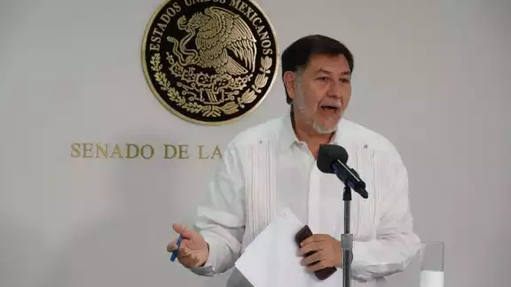 Gerardo Fernández Noroña, presidente de la Mesa Directiva del Senado de la República Gerardo Fernández Noroña, presidente de la Mesa Directiva del Senado de la República