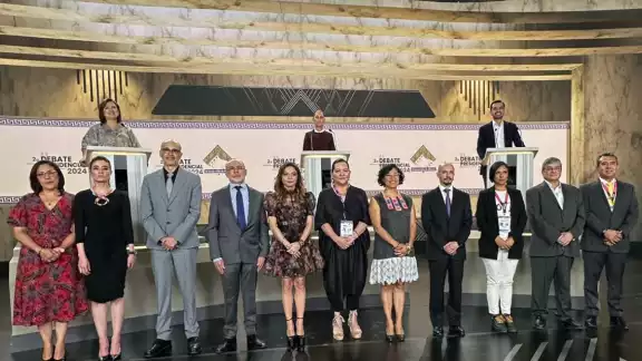 Claudia Sheinbaum, Xóchitl Gálvez y Jorge Álvarez Máynez se verán por tercera vez