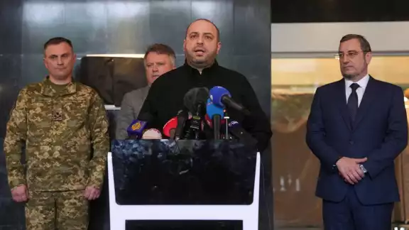 Rustem Umérov, ministro de Defensa ucraniano